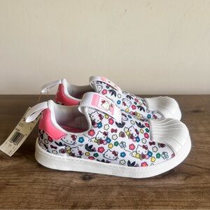 adidas gazelle silver green womens Toddler adidas Hello Kitty Superstar 360 Shoes